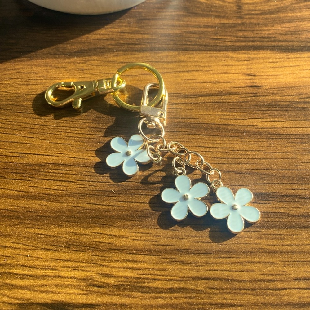 Daisy Bag Charm/Key Chain